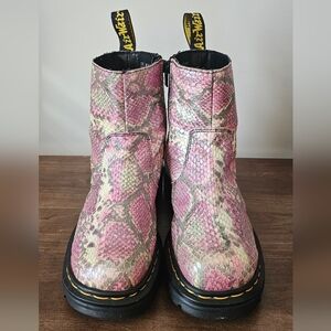 RARE Doc Martens Vintage Snake Skin Boots size 9